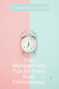 Practical time management tips to help busy entrepreneurs stay organized, reduce stress, and create sustainable daily routines.