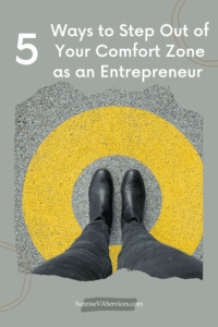 To be a successful entrepreneur there will be many times where a decision requires you to step out of your comfort zone for your own success.