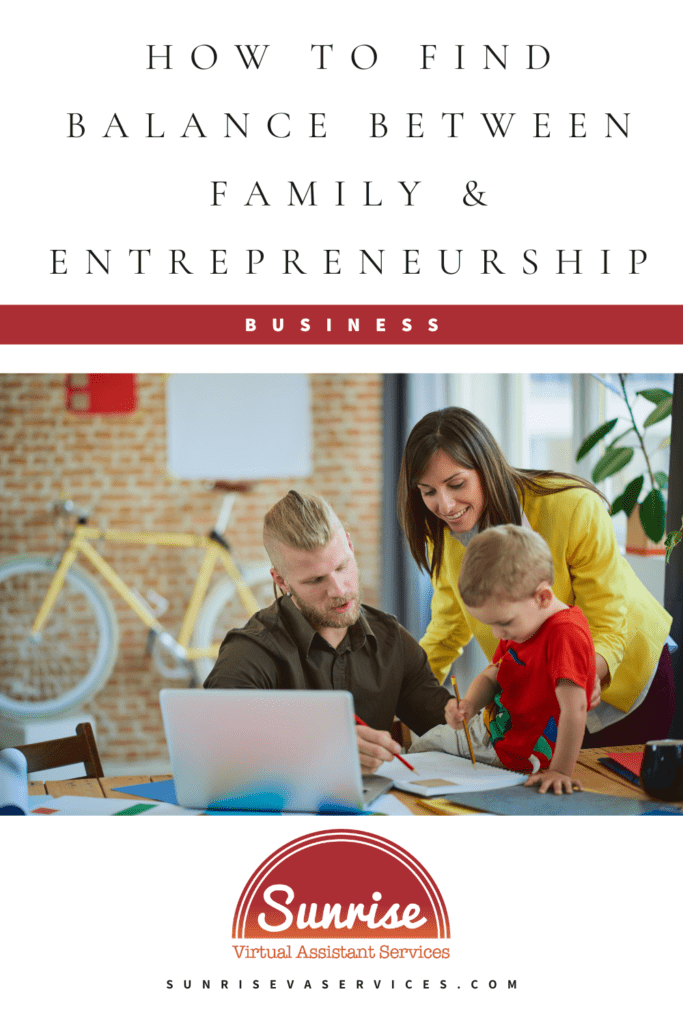 balance between family Entrepreneurship