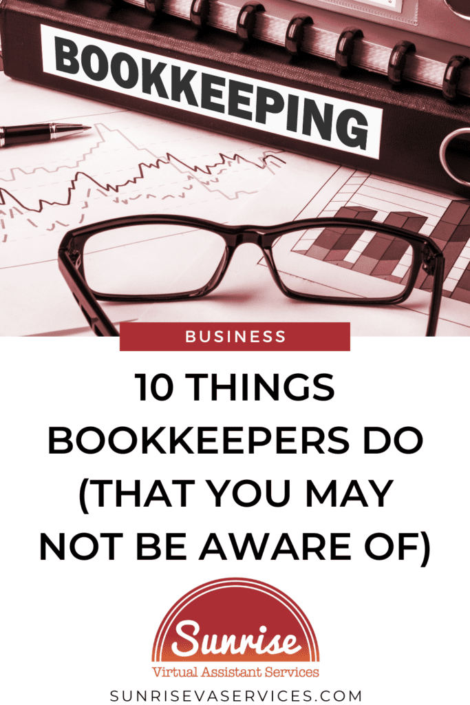 Learn 10 things bookkeepers do to help your business succeed, and reasons why outsourcing bookkeeping services is beneficial.