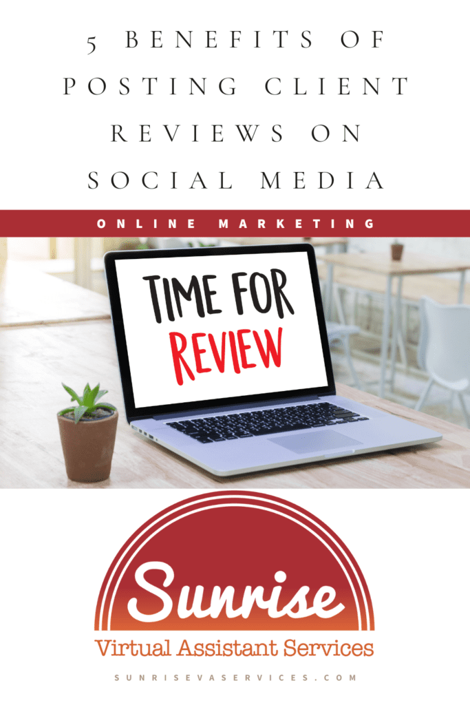 Reviews provide valuable insights, discover the benefits of posting client reviews on social media for your business marketing efforts.