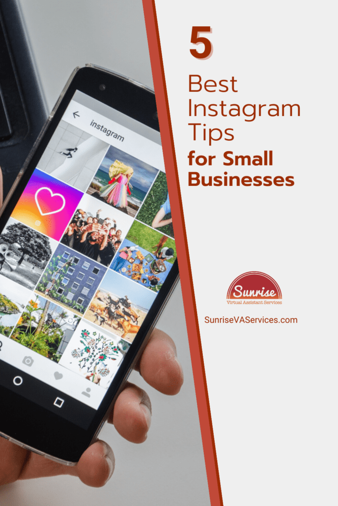 Learn our top 5 Instagram tips for small business owners to increase their brand awareness, engaging, and sales!