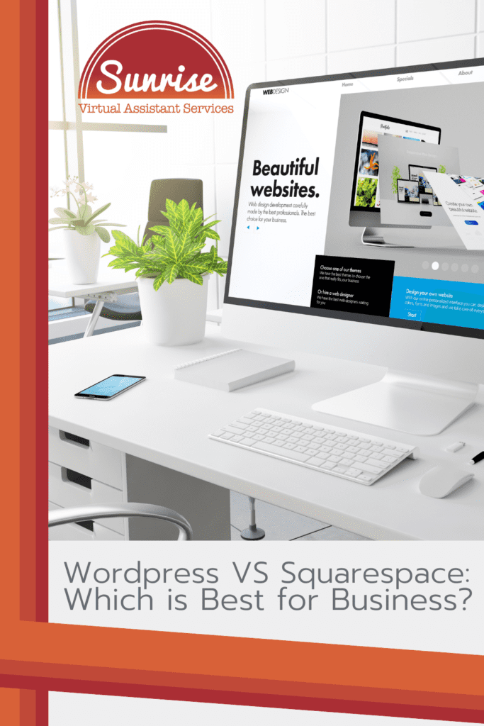 Learn the differences between each platform to make the best decision for your business website: WordPress VS. Squarespace