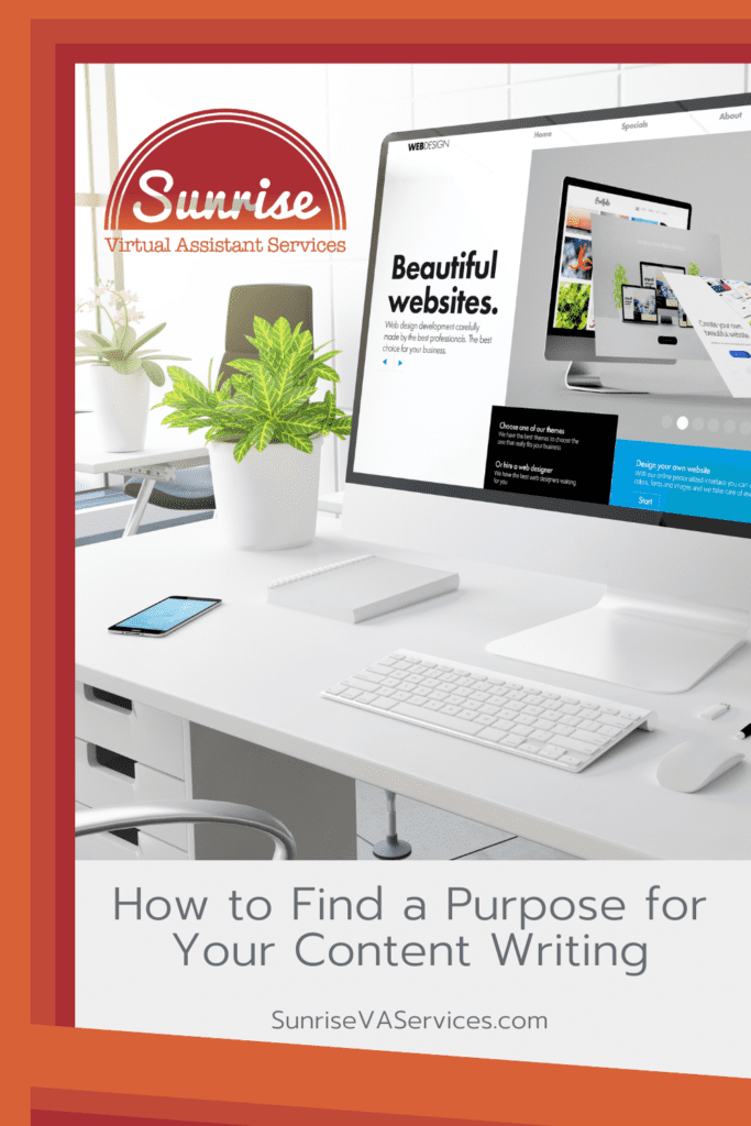 Learn tips and tricks professionals use to find a purpose for their content writing to craft compelling content creation