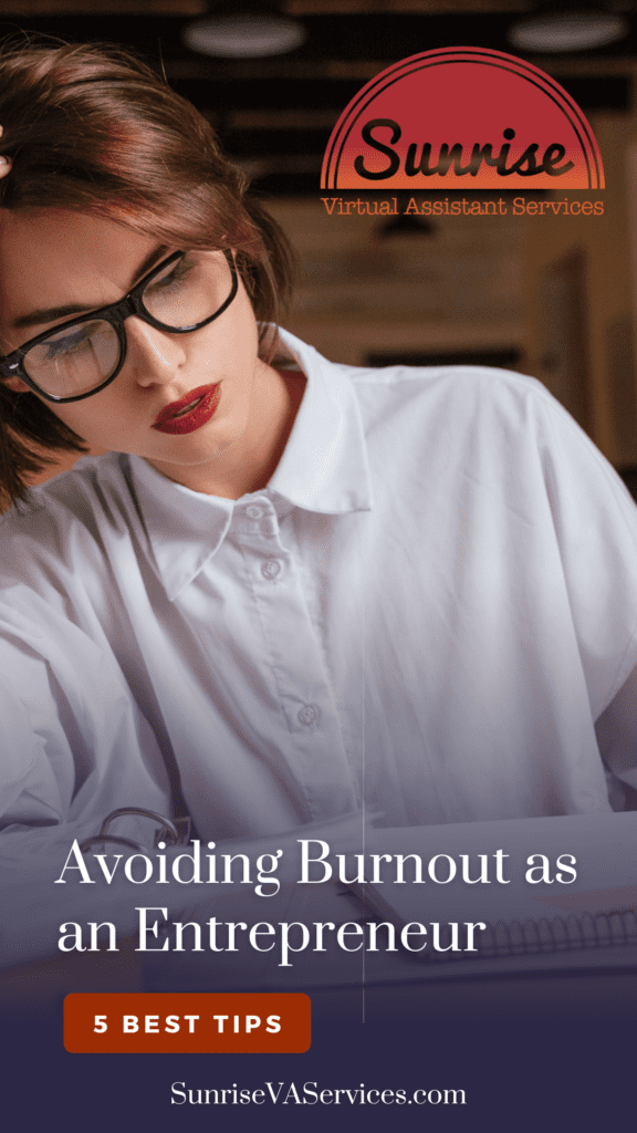Struggling? Avoiding burnout as an entrepreneur is achievable. here are five tips to help you recover and succeed