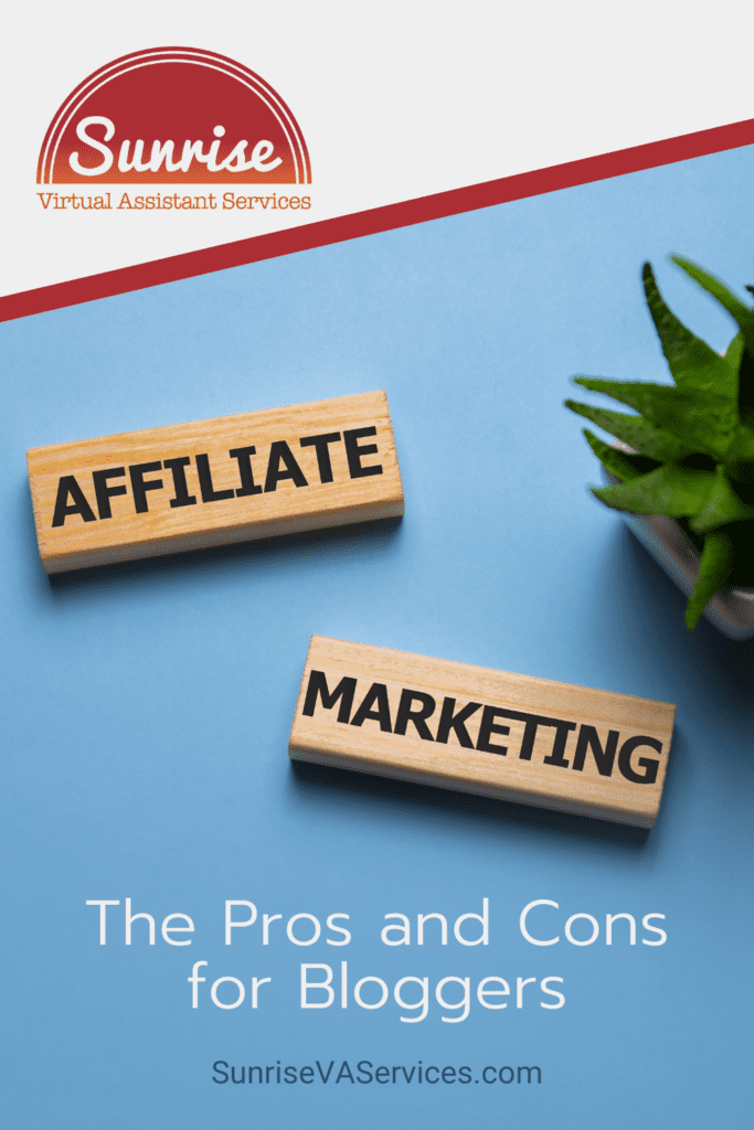 Learn the various pros and cons for bloggers concerning affiliate marketing, and how to overcome the associated drawbacks.