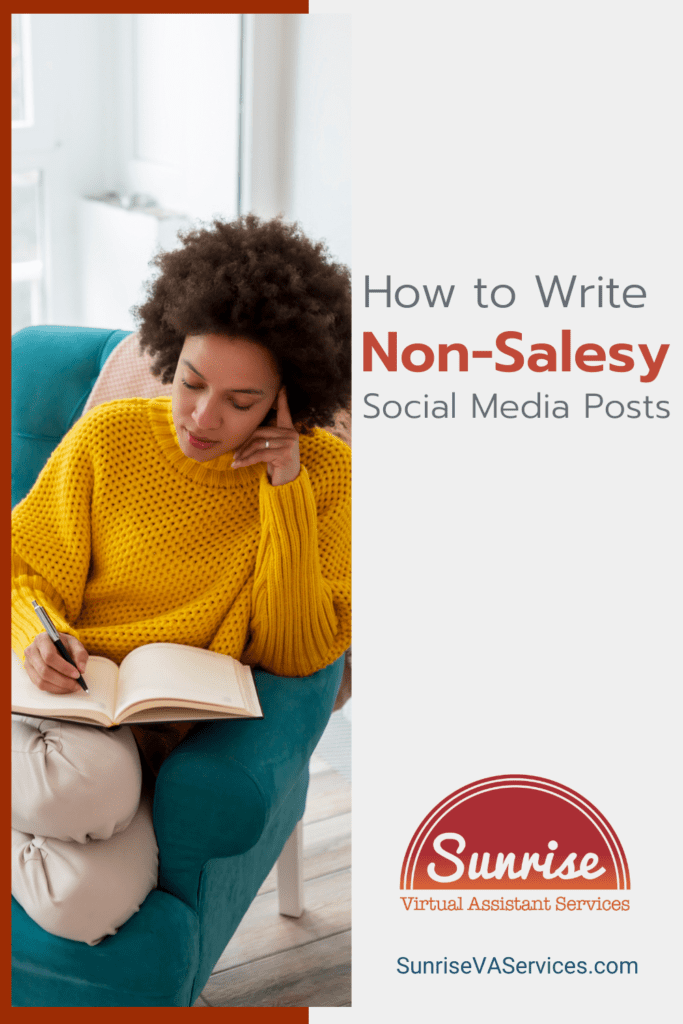 Want to promote your products the right way? Learn how to create non-salesy social media posts for your marketing campaign here.