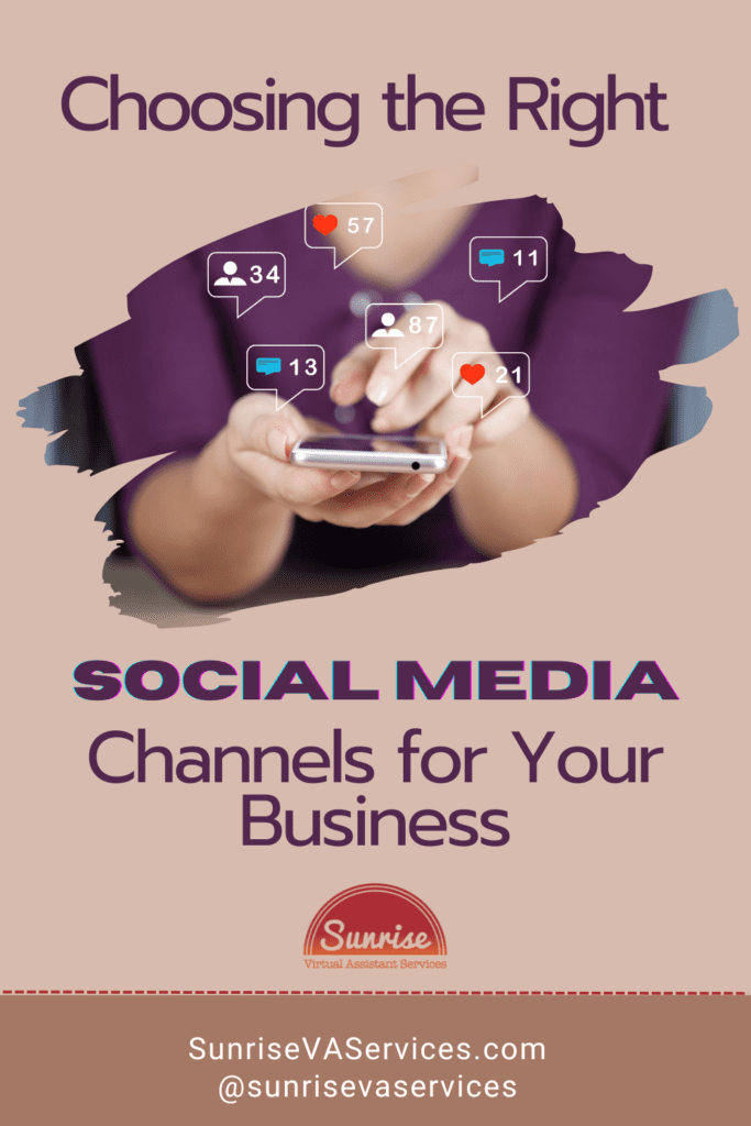 Choosing the right social media channel to start your business social media marketing campaigns can be daunting. Learn more here