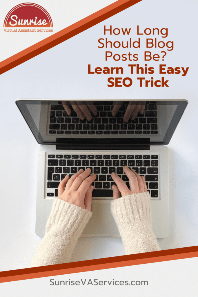 Wondering exactly how long should blog posts be for SEO? Learn the best practices for content length and a neat SEO trick!