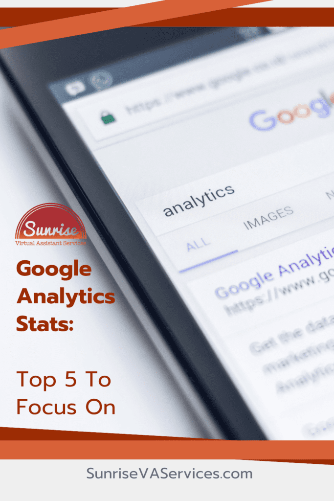 New to understanding Google Analytics stats? Don't worry; here are the five most common to need to focus on, regardless of niche!