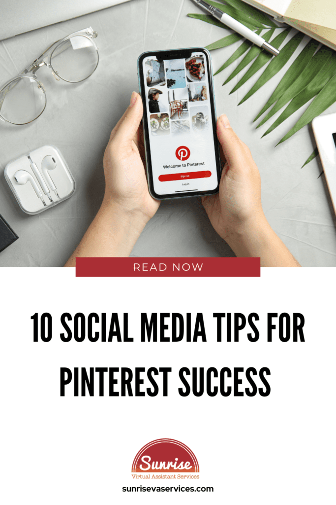 Discover 10 tips for Pinterest success to help grow your following, reach a new engaged audience, and promote your small business