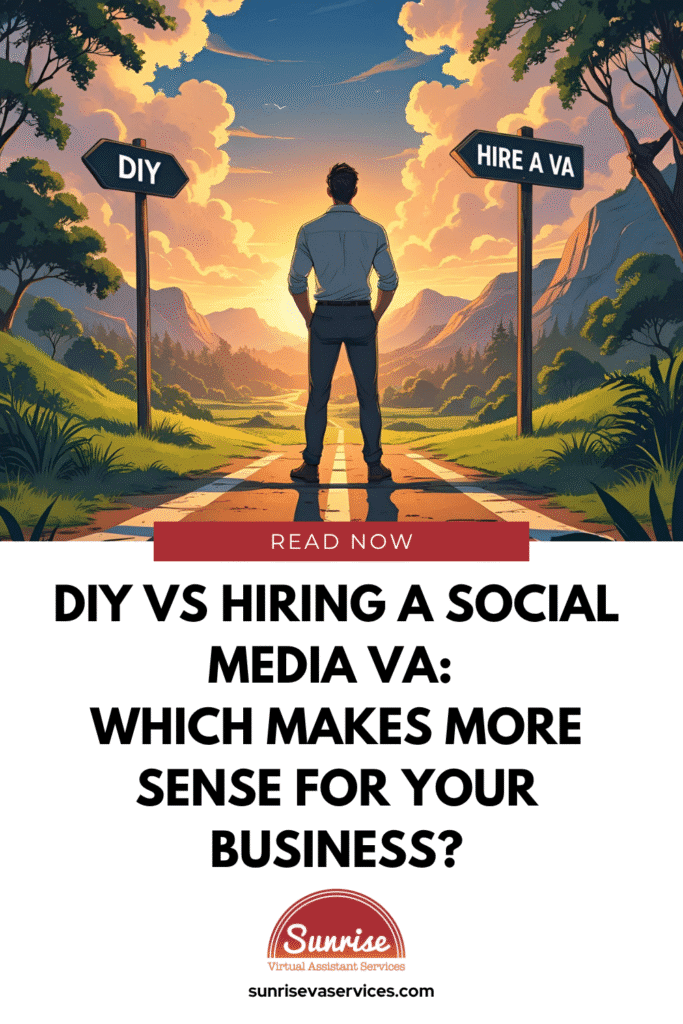 Not sure if you should DIY or consider hiring a social media VA? Compare costs, time, and impact to decide what’s right for your business.
