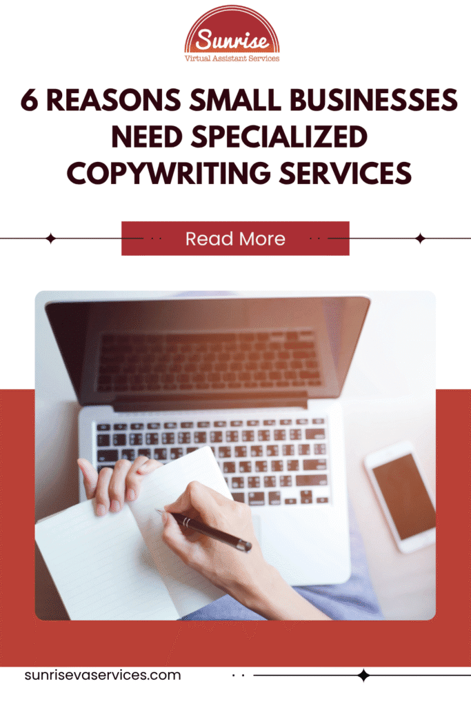 Specialized copywriting services improve clarity and conversions. Learn 6 reasons why hiring a pro copywriter can grow your brand's impact.