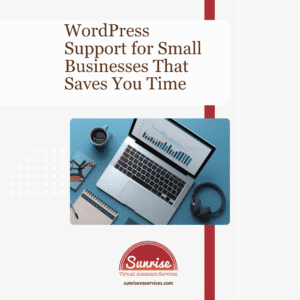 WordPress support for small businesses including updates, fixes, and content uploads. Let us keep your website running at its best.