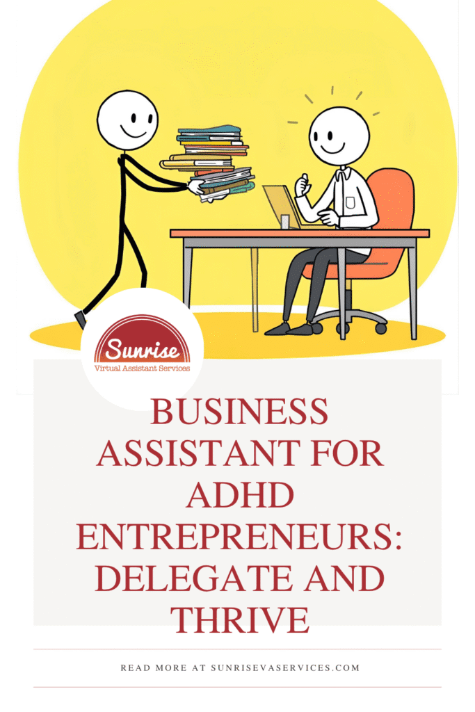 A business assistant for ADHD entrepreneurs helps with admin, scheduling, and tasks so you can focus, reduce stress, and grow faster.