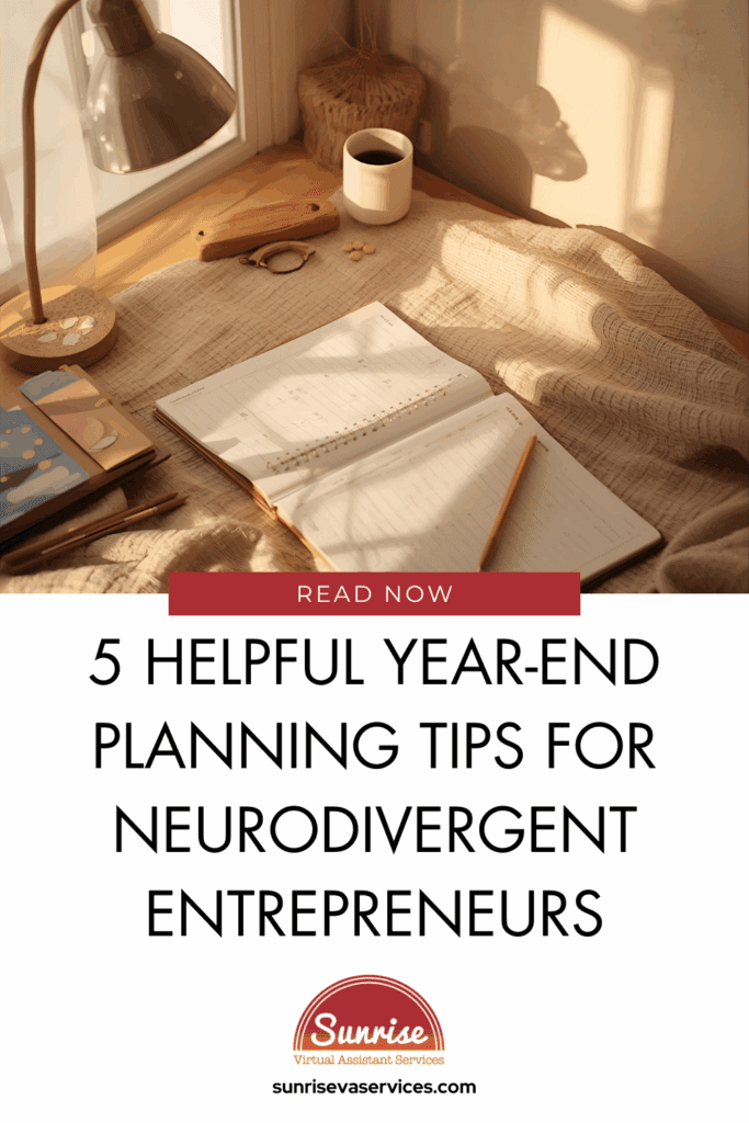 Year-end planning for neurodivergent entrepreneurs doesn’t have to feel overwhelming. Learn flexible, ADHD-friendly ways to plan and simplify