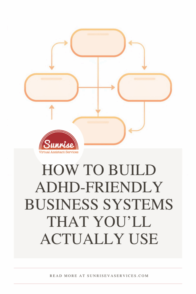 ADHD-friendly business systems aren’t about perfection. Learn how to create flexible workflows that support your energy, focus, and growth