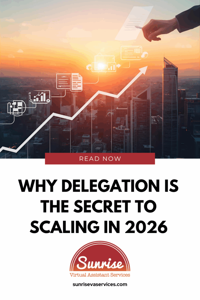 Learn why delegation is the secret to scaling your business in 2026. Discover simple, strategic ways to stop doing everything yourself