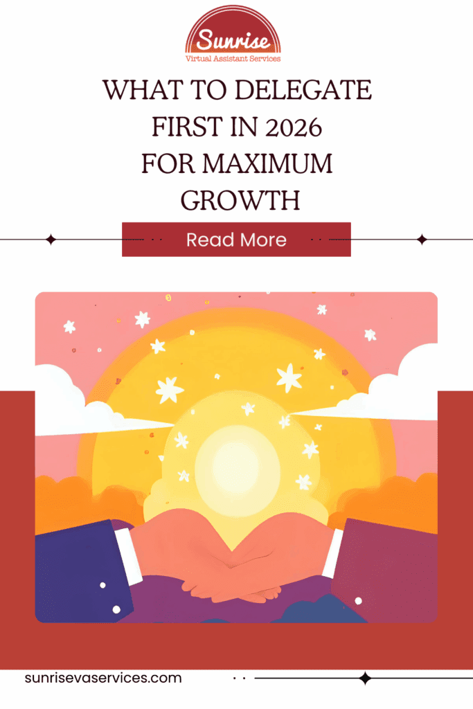 Not sure what to delegate first in 2026? Learn what to delegate to free up time, reduce overwhelm, and create room for real business growth.