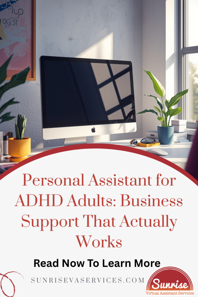 Need a personal assistant for ADHD adults? Learn how the right virtual assistant can help with tasks, time blindness, and business support.