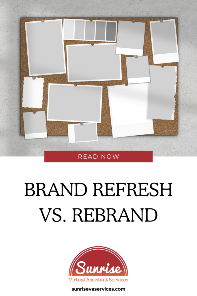Brand refresh vs. rebrand: learn the difference, when each makes sense, and how to decide what your growing small business really needs.